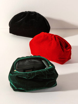 Shiraleah - Bolsa de Veludo Chrissy Feminina