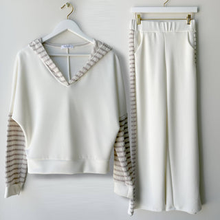Ariella - Stripe Lounge Set