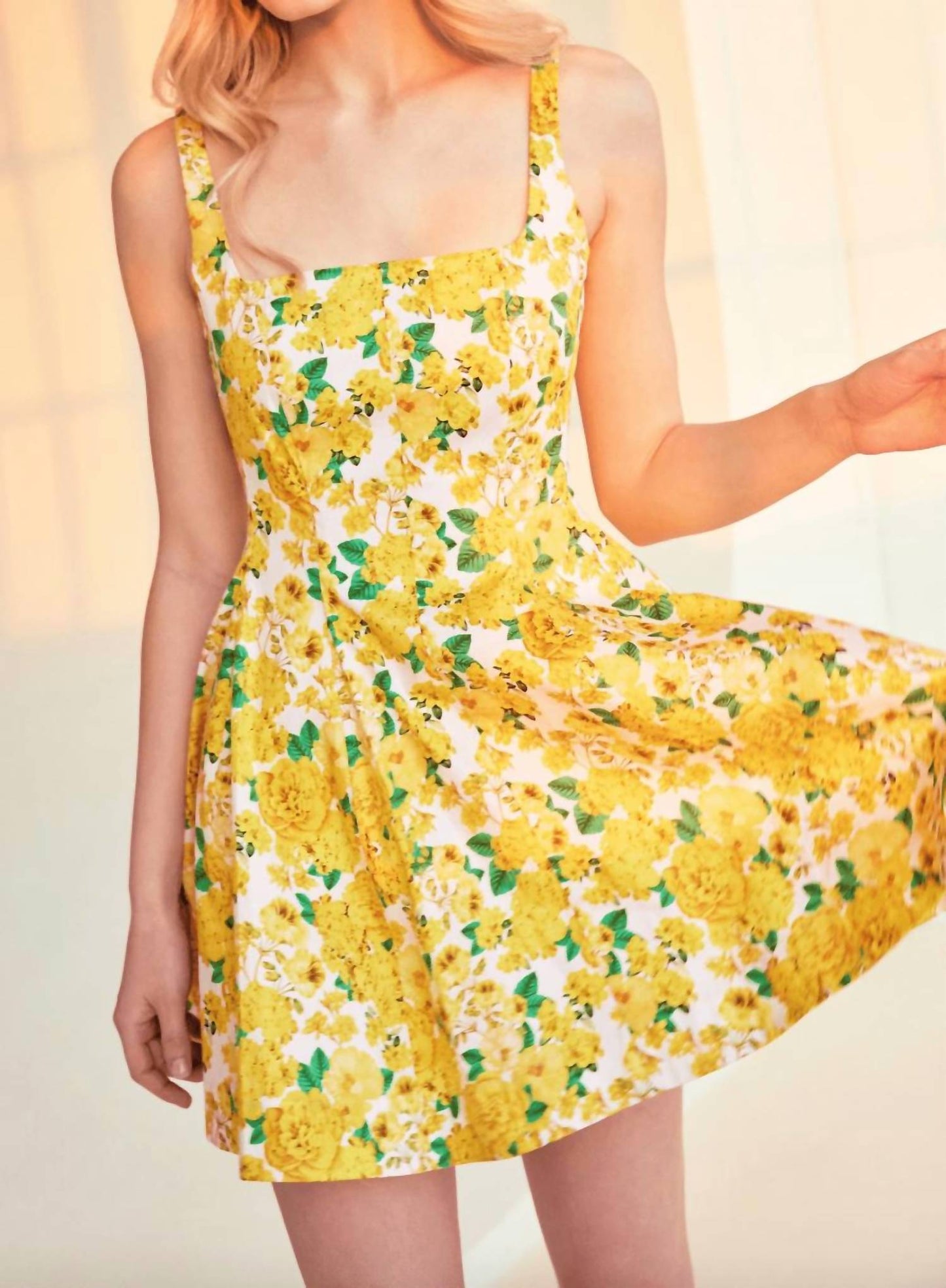 Generation Love - Courtney Floral Poplin Mini Dress