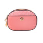 Michael Kors - Women's Jet Set Glam Leather Oval Crossbody Handbag Purse