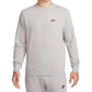 Nike - Club Fleece Relaxed Fit Crewneck Logo Sweatshirt