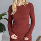 Grace And Lace - Essential Ribbed Long Sleeve Tee