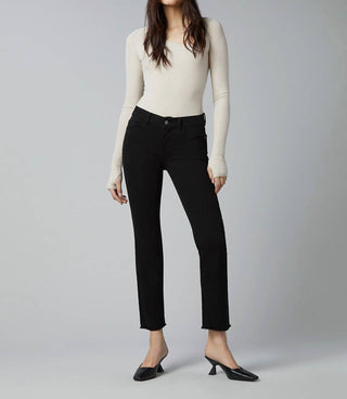 Dl1961 - Women'S - Mara Straight Mid Rise Instasculpt Ankle Jeans