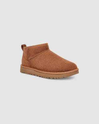 Ugg - Botas Ultra Mini Castanha Masculinas