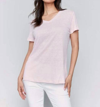 Charlie B - Short Sleeve V-neck T-shirt