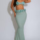 Diva - Garden Muse Floral Skirt Set