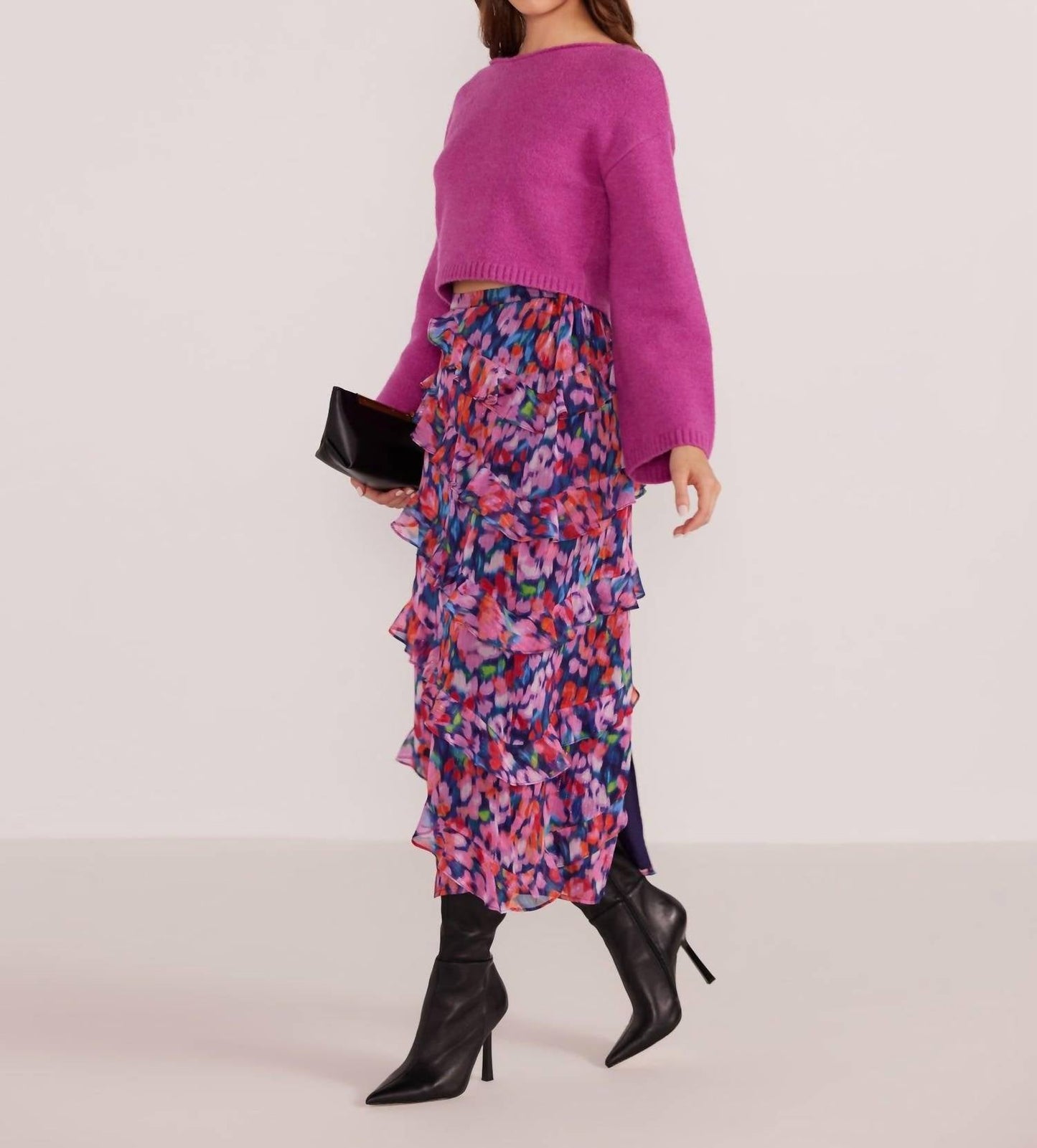 Minkpink - Calista Frill Midi Skirt