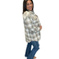 Risen - Mid Rise Distressed Ankle Flare Jeans