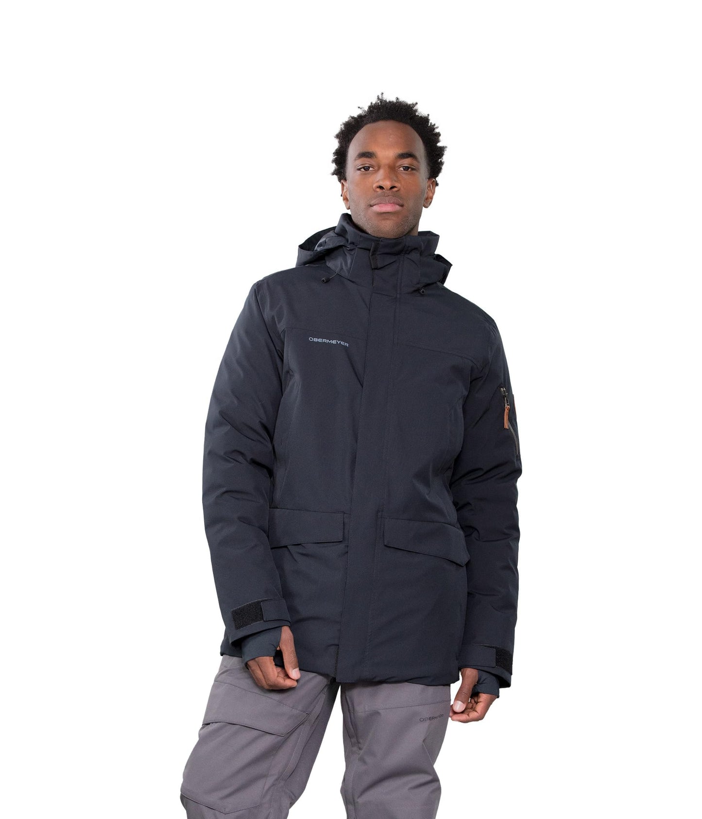 Obermeyer Ridgeline Jacket Black LG Regular