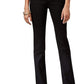 Jeans Bootcut Feminino Style &amp; Co Cintura Média Preto Tamanho 8