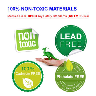 Conjunto de 15 figuras de dinossauro e livro 