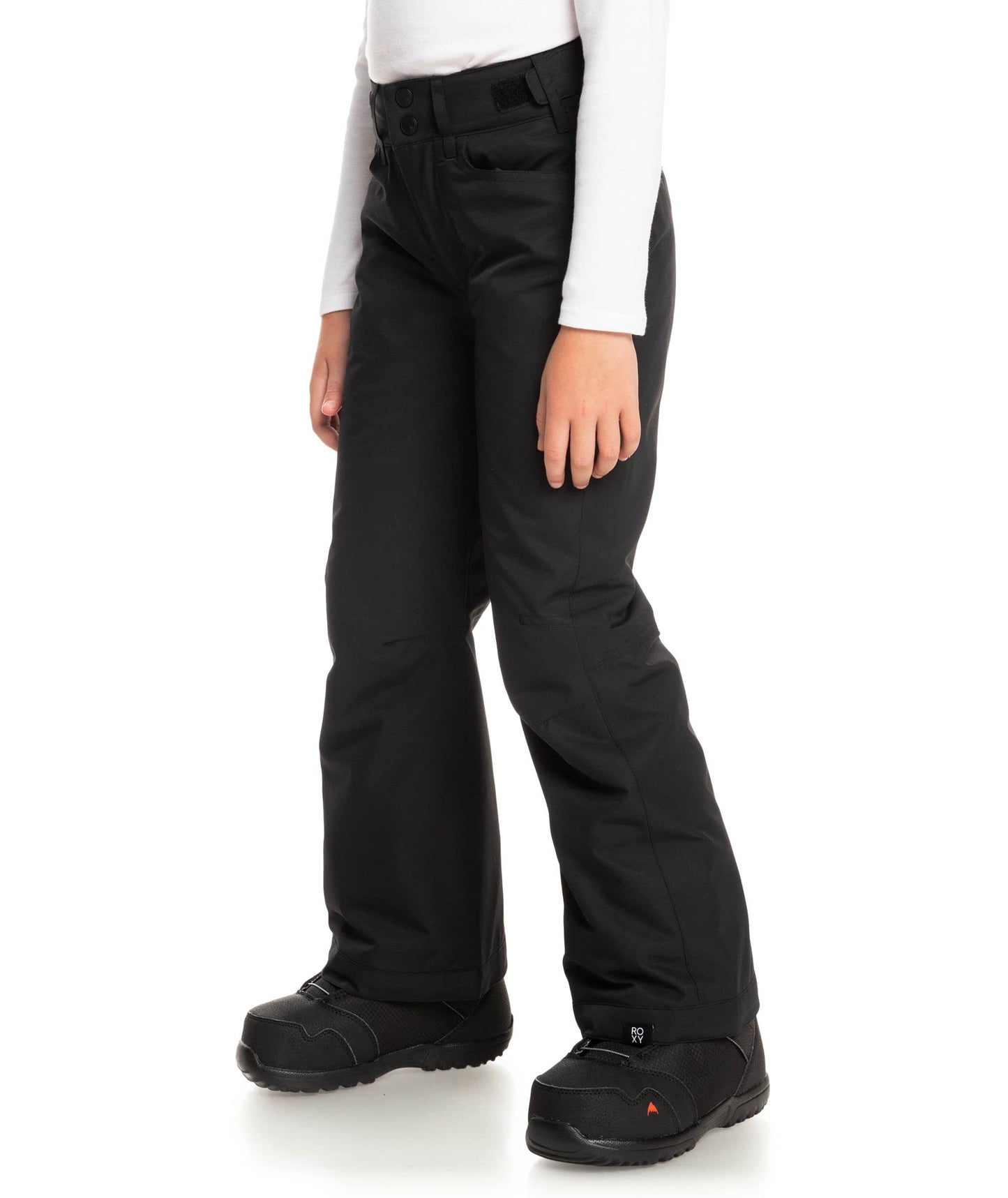 Roxy Girls Backyard Snow Pants - True Black