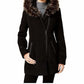 Maralyn & Me Womens Winter Cold Weather Parka Coat Black S