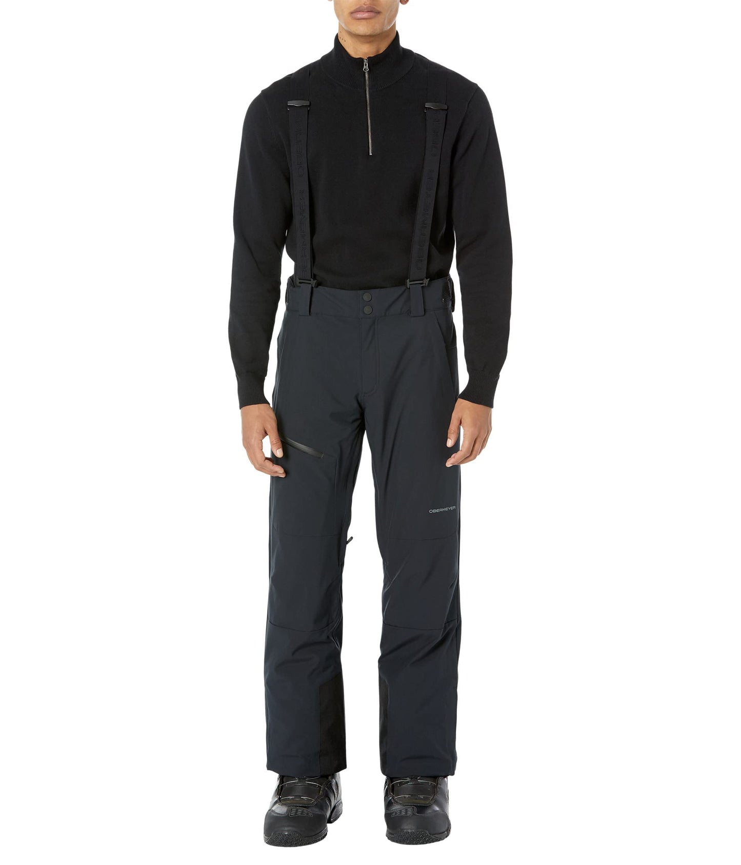 Calça masculina de esqui com suspensório Force Obermeyer
