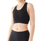 Sweaty Betty Women's Stamina Racer Back Workout Sports Bra Black