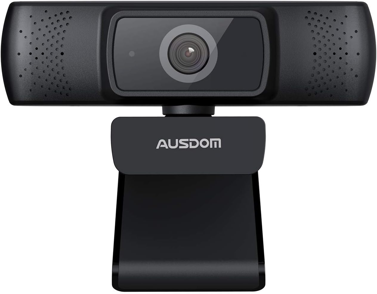 Webcam AUSDOM AF640 Full HD 1080p/30fps para videochamadas, foco automático e microfone