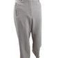 Calvin Klein Women's Zipper-Pocket Cropped Twill Pants (14, Tin)