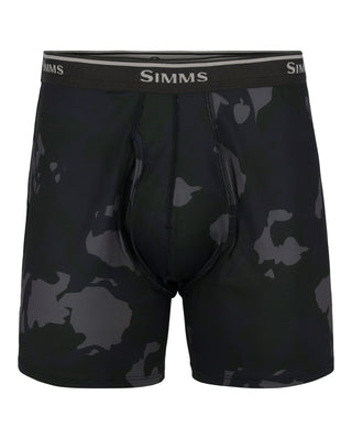 Cueca Boxer Masculina Simms Fishing - Camuflada Regiment