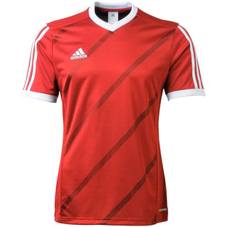adidas Boys Youth Tabela Short Sleeve Jersey - Power Red