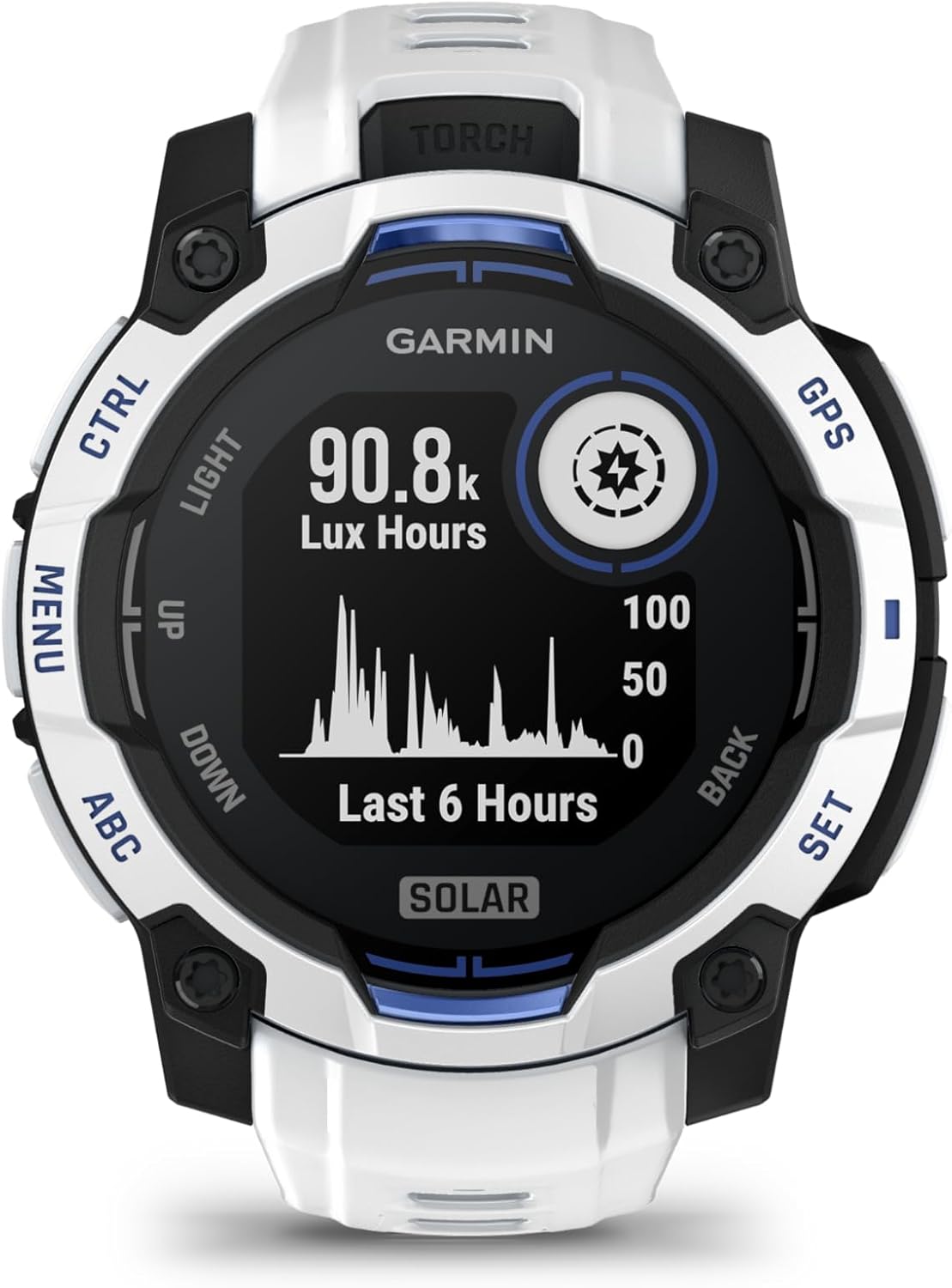 Garmin - Instinct 3 Solar GPS Smartwatch Fiber-reinforced Polymer