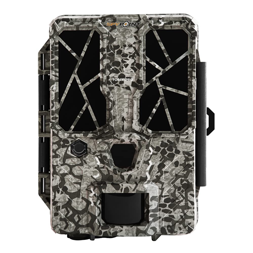 SPYPOINT FORCEPRO Trail Camera 30MP 4K HD Video 54 Low Glow LEDs 90 Flash Range LCD Setup Screen