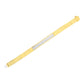 14K Yellow Gold 3 5/8 cttw Invisible Set Princess-Cut Diamond ID Tennis Bracelet (I-J Color, SI1-SI2 Clarity) - Size 7"