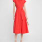 Cara Cara - Octavia Floral Cap-sleeve Dress