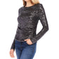 Karen Kane - Sequin Shirred Top