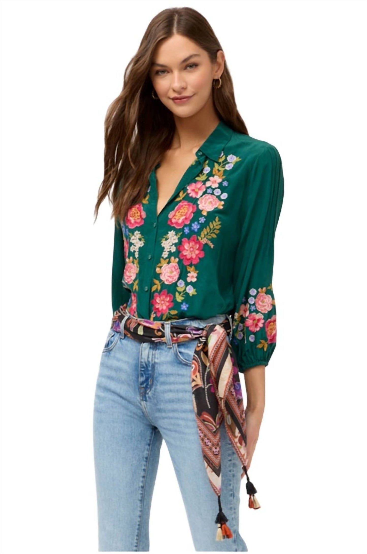 Johnny Was - Women's Maxima Silk Scarf