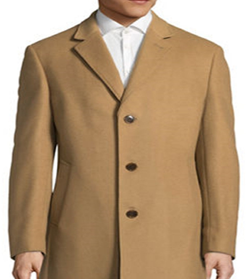 Casaco Ralph Lauren Masculino de Lã e Lapela Notch Marrom Tamanho 38