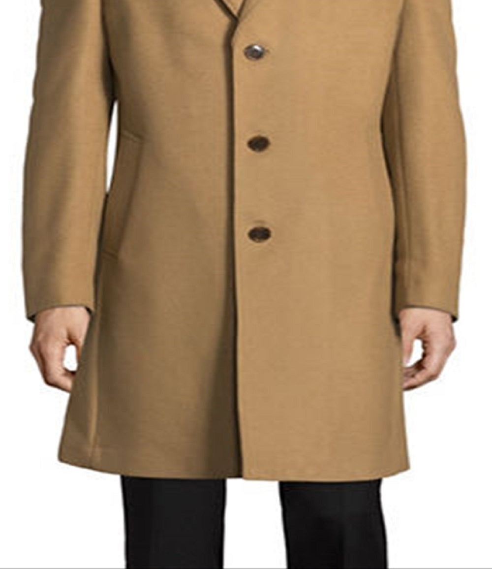 Casaco Ralph Lauren Masculino de Lã e Lapela Notch Marrom Tamanho 38