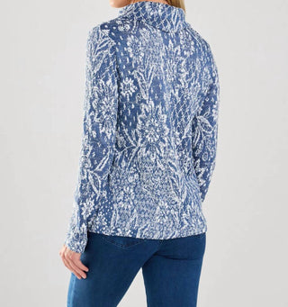 Fdj - Long Sleeve Cowl Neck Sweater