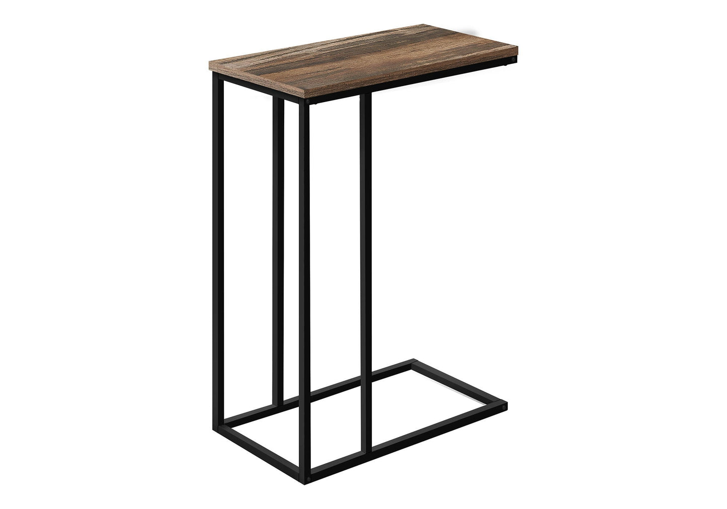 Accent Table, C-Shaped, Space-Saving Functionality
