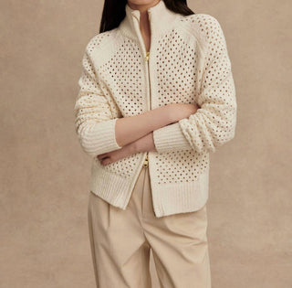 Varley - Mandy Bouclé Knit Jacket