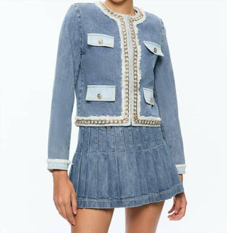 Alice + Olivia - Landon Cropped Jacket