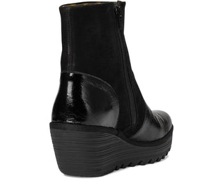 Fly London - Botas femininas com zíper no tornozelo