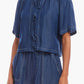 Fifteen Twenty - Nadine Tie Front Cropped Top