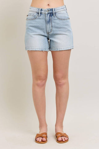 Judy Blue - Short Jeans Mágico Rígido de Cintura Alta