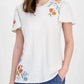 Driftwood - Embroidered Flutter Sleeve Shirt