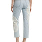 Frame - Crochet Vertical Crop Jeans