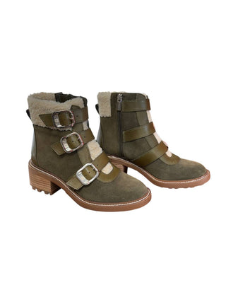Vince Camuto - Botas de couro Klerica femininas