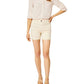 Judy Blue - HIGH WAIST GARMENT DYED EMBROIDERED DENIM SHORT