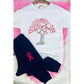 Midwest Tees - Women's Ribbon Tree Jogger Set