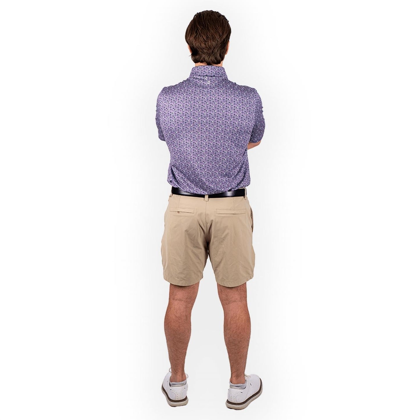 2Putt - Men's Skull And Bones Short Sleeve Polo