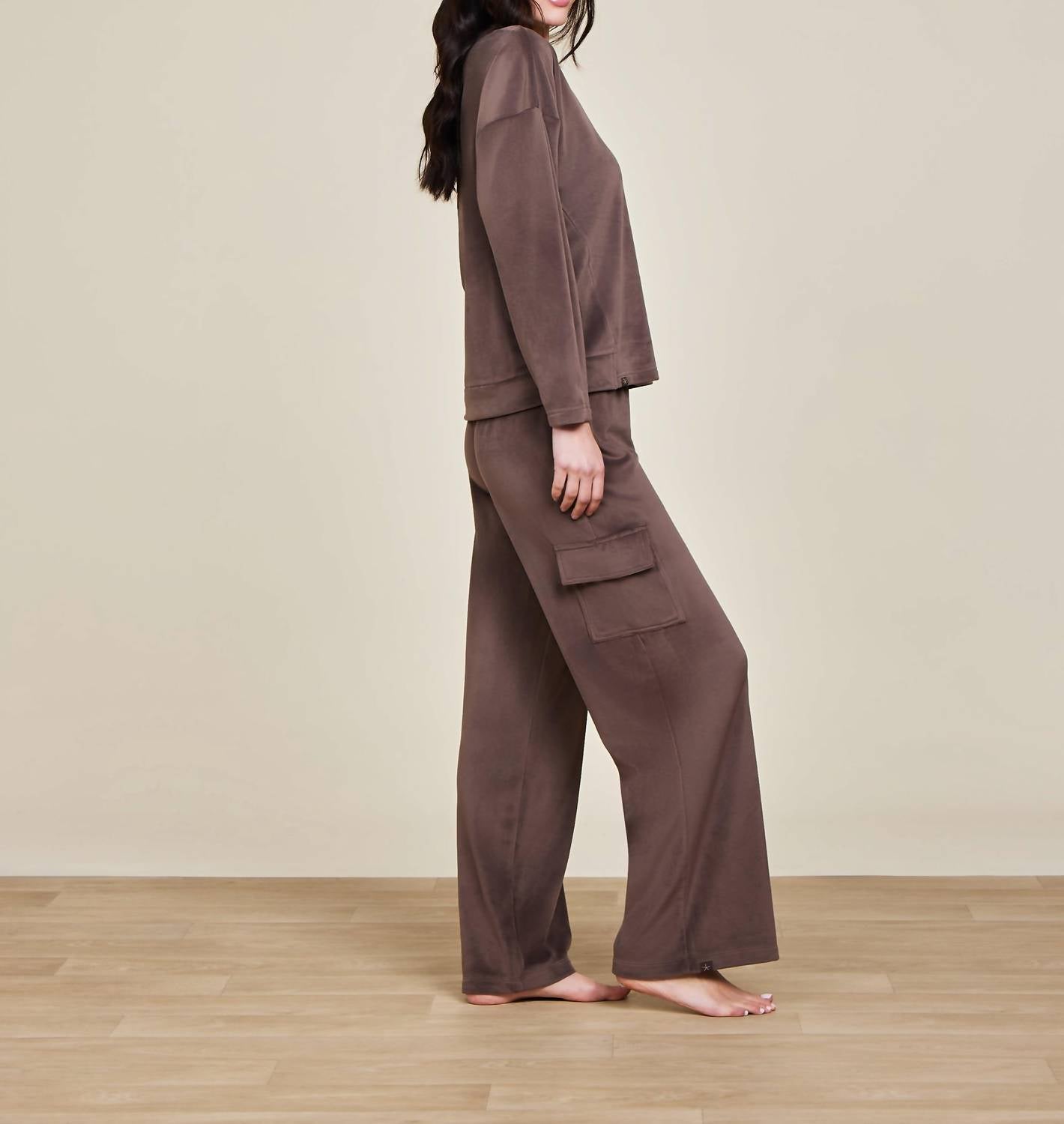 Barefoot Dreams - Luxechic Tuxed Sweatshirt
