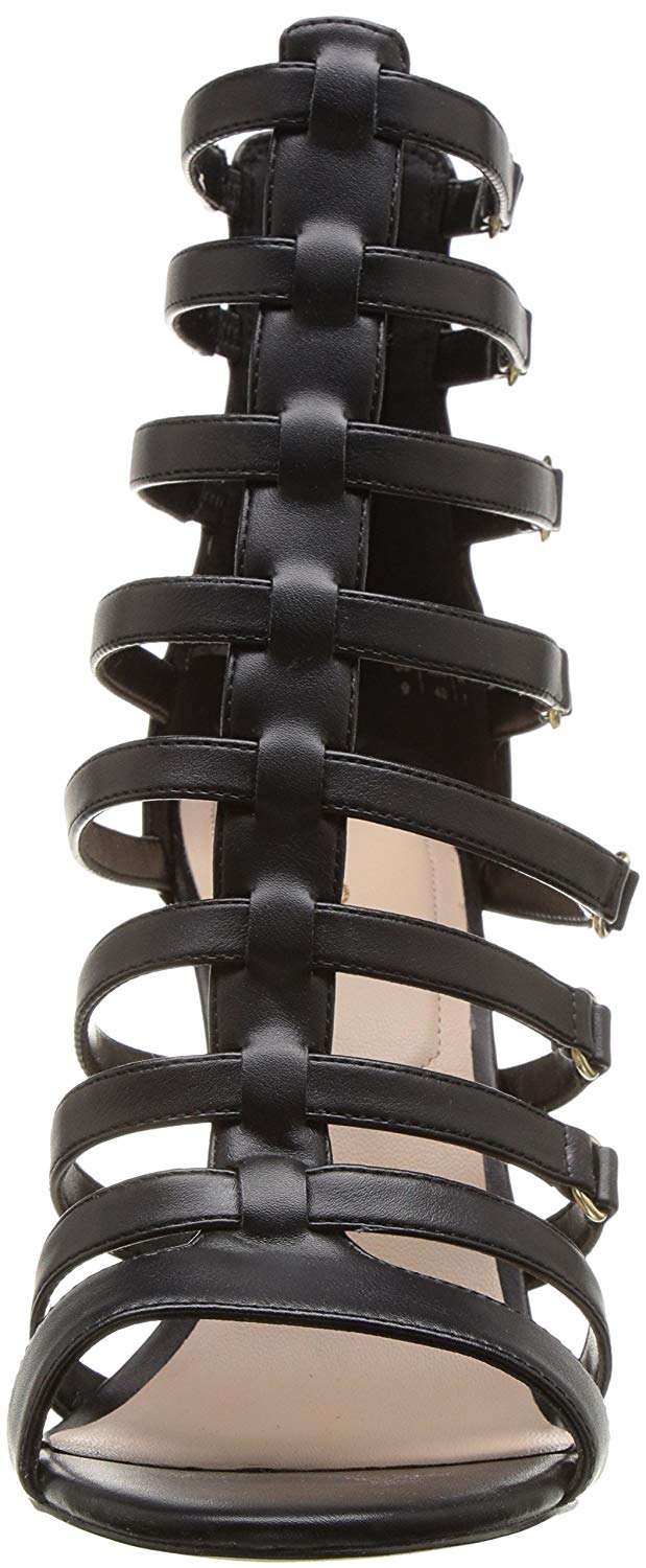 Sandália de Salto Unaclya Aldo Feminina Preta Tamanho 11 B