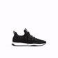 Tênis feminino Aldo de tecido cano baixo com cadarço, preto, tamanho 8,5