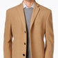 Sobretudo Calvin Klein Prosper Wool Blend X Fit Masculino Marrom Tamanho 40