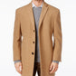 Sobretudo Calvin Klein Prosper Wool Blend X Fit Masculino Marrom Tamanho 40