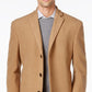 Sobretudo Calvin Klein Prosper Wool Blend X Fit Masculino Marrom Tamanho 48
